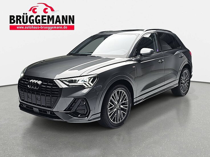 AUDI Q3 35 TFSI S-TRONIC S LINE NAVI LED PANO ACC BLACK+ K