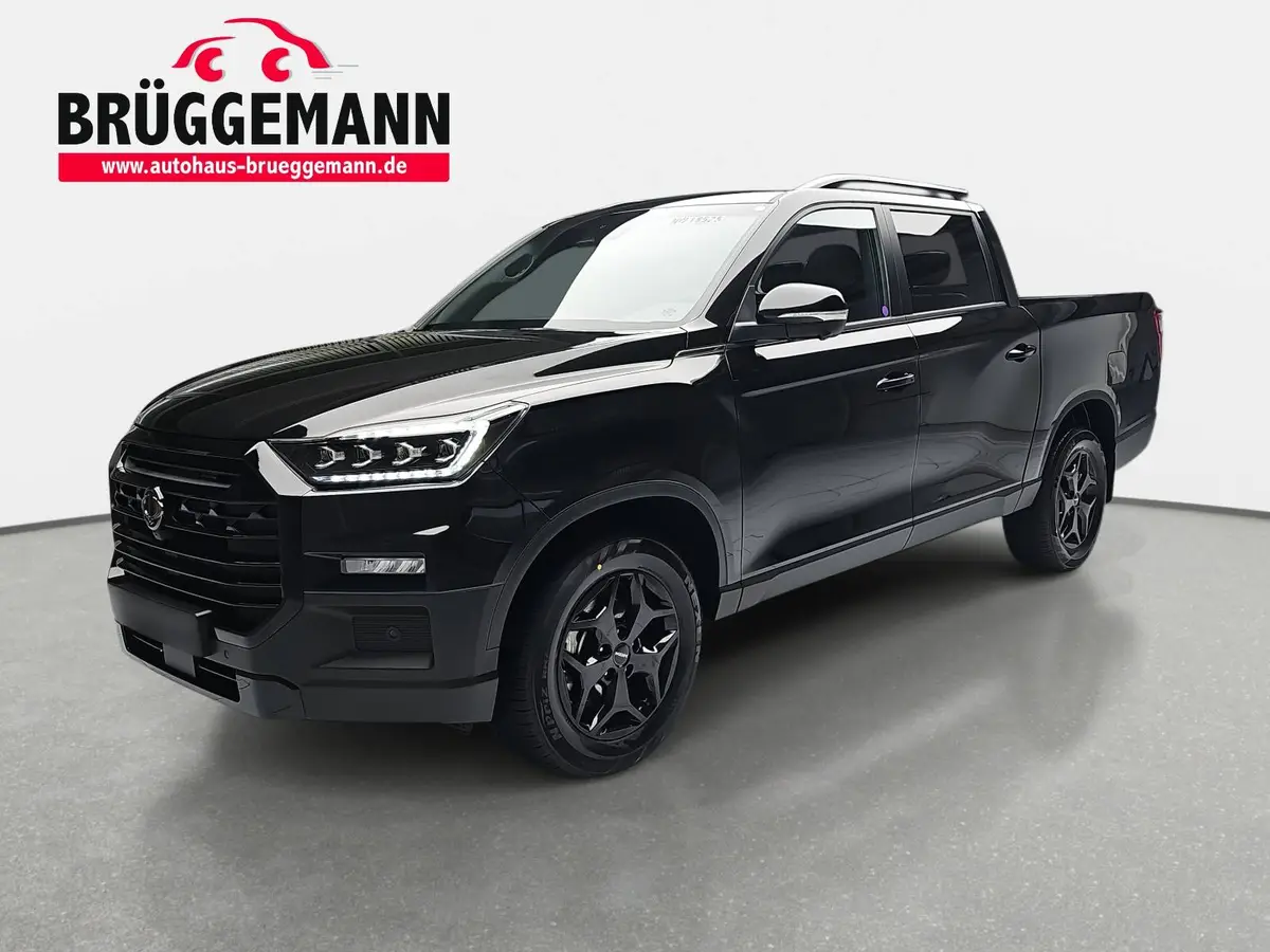 KGM MUSSO GRAND 2.2 DIESEL 4WD BLACK AUTOMATIK ASSISTENZPAKET