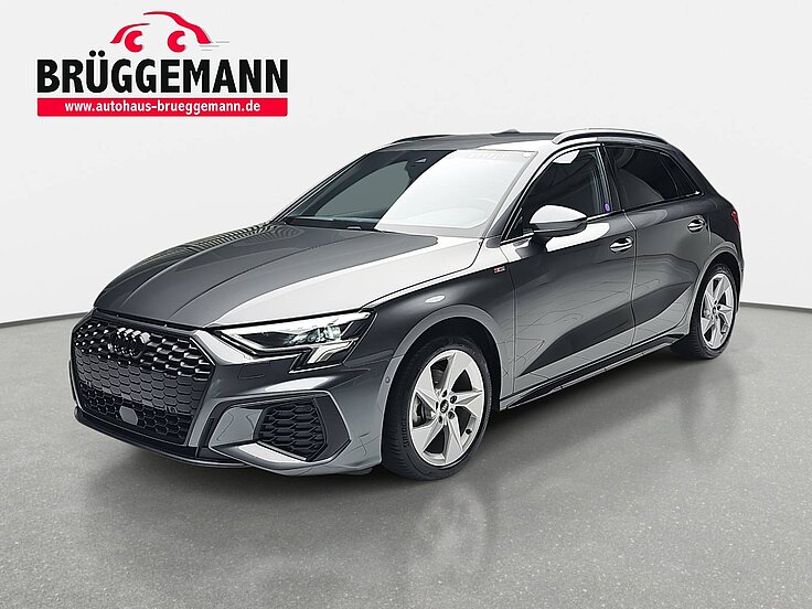 AUDI A3 SPORTBACK 35 TFSI S-TRONIC S LINE NAVI LED BLACK P