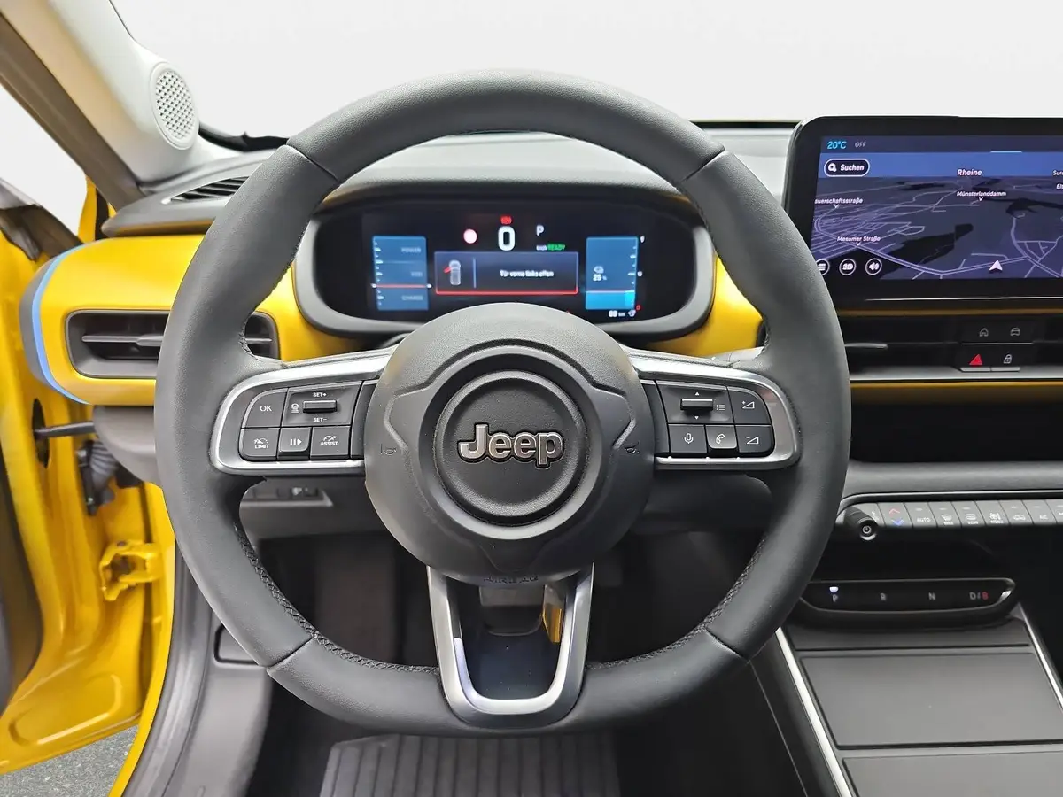 JEEP AVENGER ELEKTRO SUMMIT NAVI