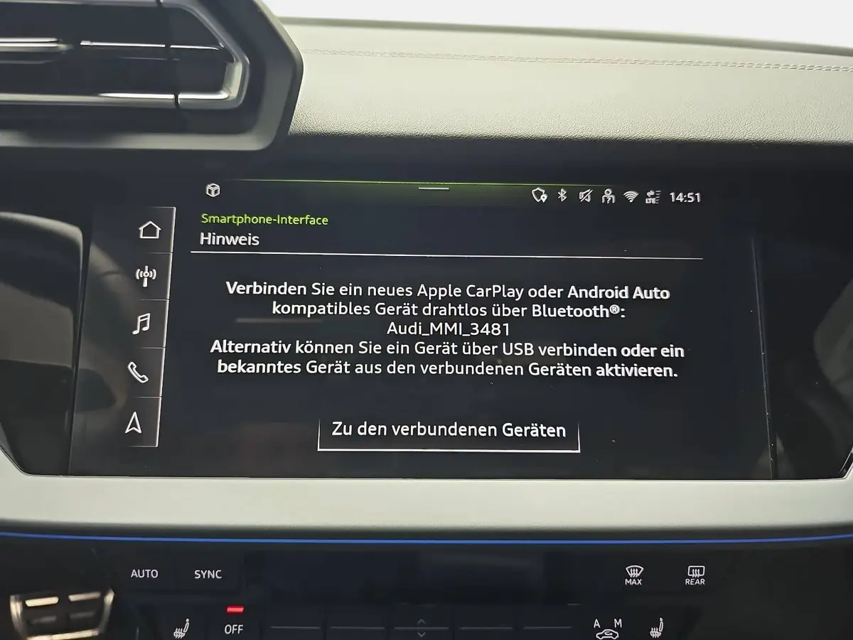 AUDI A3 35 TFSI DSG SPORTBACK S LINE LED KAMERA LM18