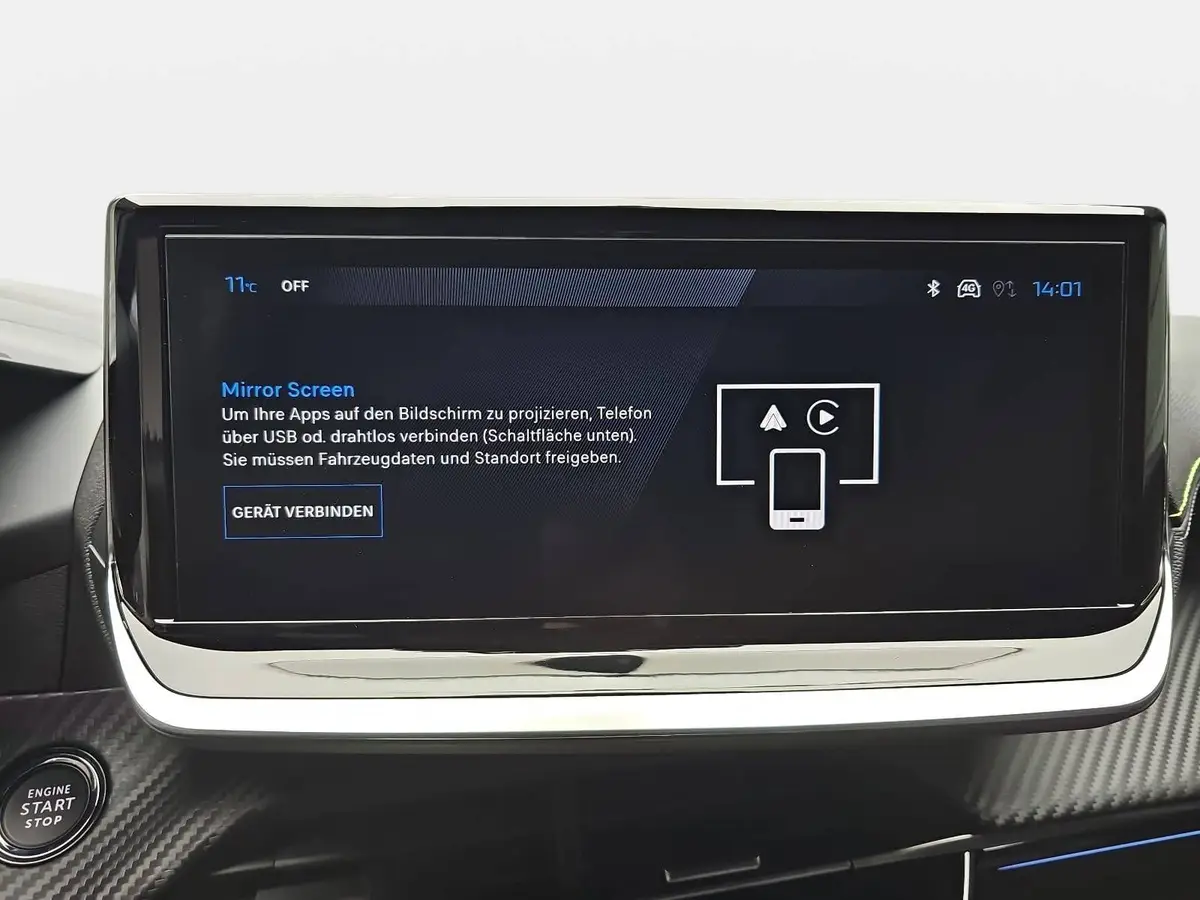 PEUGEOT 208 1.2 HYBRID 110 E-DSC6 GT KLIMA LED MIRROR-SCREEN K