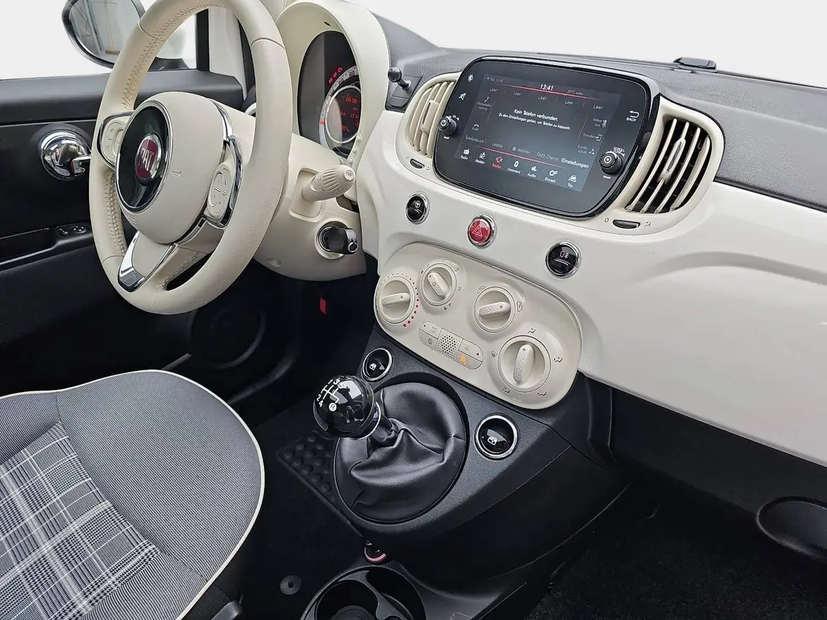 FIAT 500 1.2 8V LOUNGE KLIMA PANO GRA