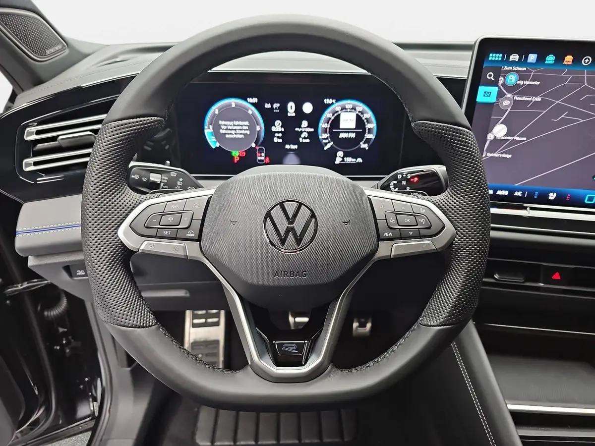 VW TIGUAN 2.0 TDI DSG R-LINE 4M NAVI LED-MATIX LEDER BLACK-S