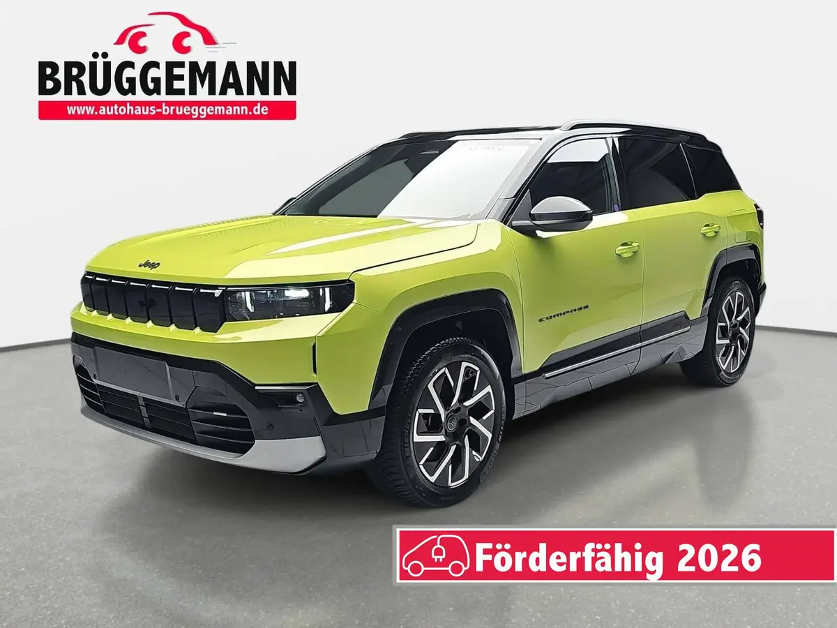 JEEP COMPASS ELEKTRO FÖRDERFÄHIG FIRST EDITION MJ26 PREMIUM-PAKET PANORAMA ALLWETTE