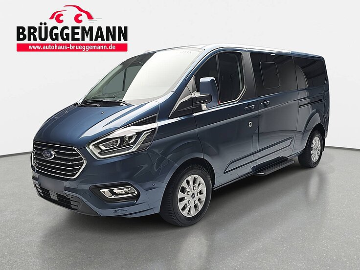 FORD TOURNEO CUSTOM 2.0 ECOBLUE AUTO. BUS 320 L2 VA TITANIUM 9-SITZER NAVI BI-XENON LM16