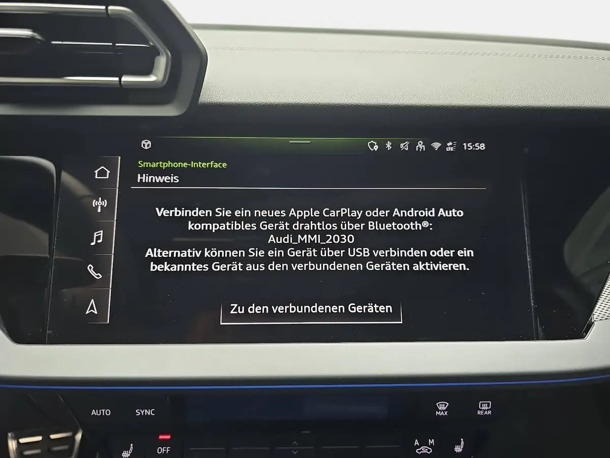 AUDI A3 35 TFSI DSG SPORTBACK S LINE NAVI LED KAMERA LM18