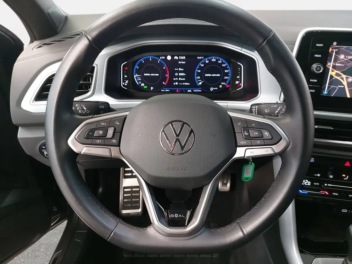 VW T-ROC 1.5 TSI DSG GOAL NAVI LED KLIMAAUTO ACC KAMERA AHK