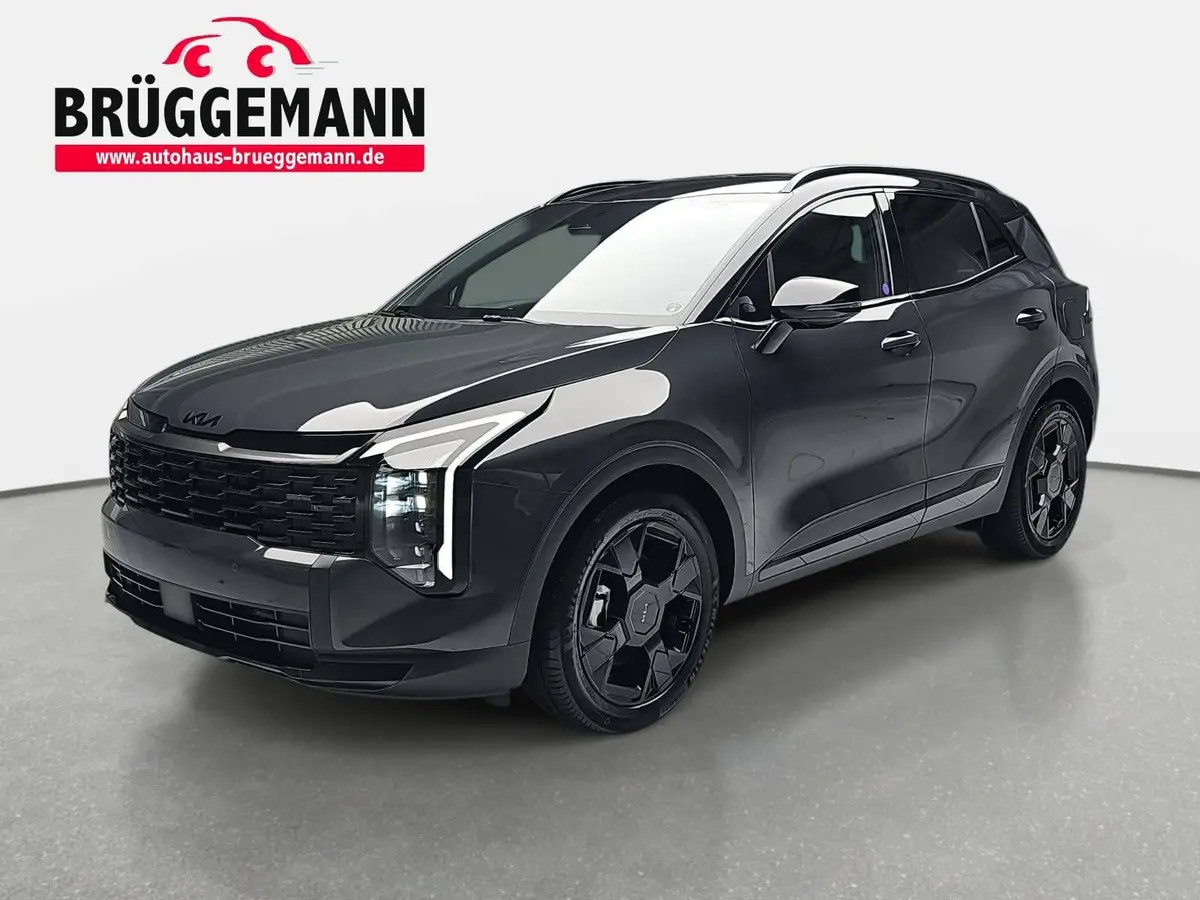 KIA SPORTAGE 1.6 T-GDI 150 2WD DCT BLACK EDITION MJ27 DRIVEWISE SCHWARZES DACH