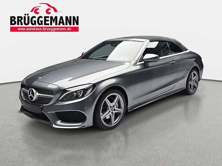 MERCEDES-BENZ C 200 Auto. 9G.  Cabrio AMG Line Navi LED Klimaauto P-As