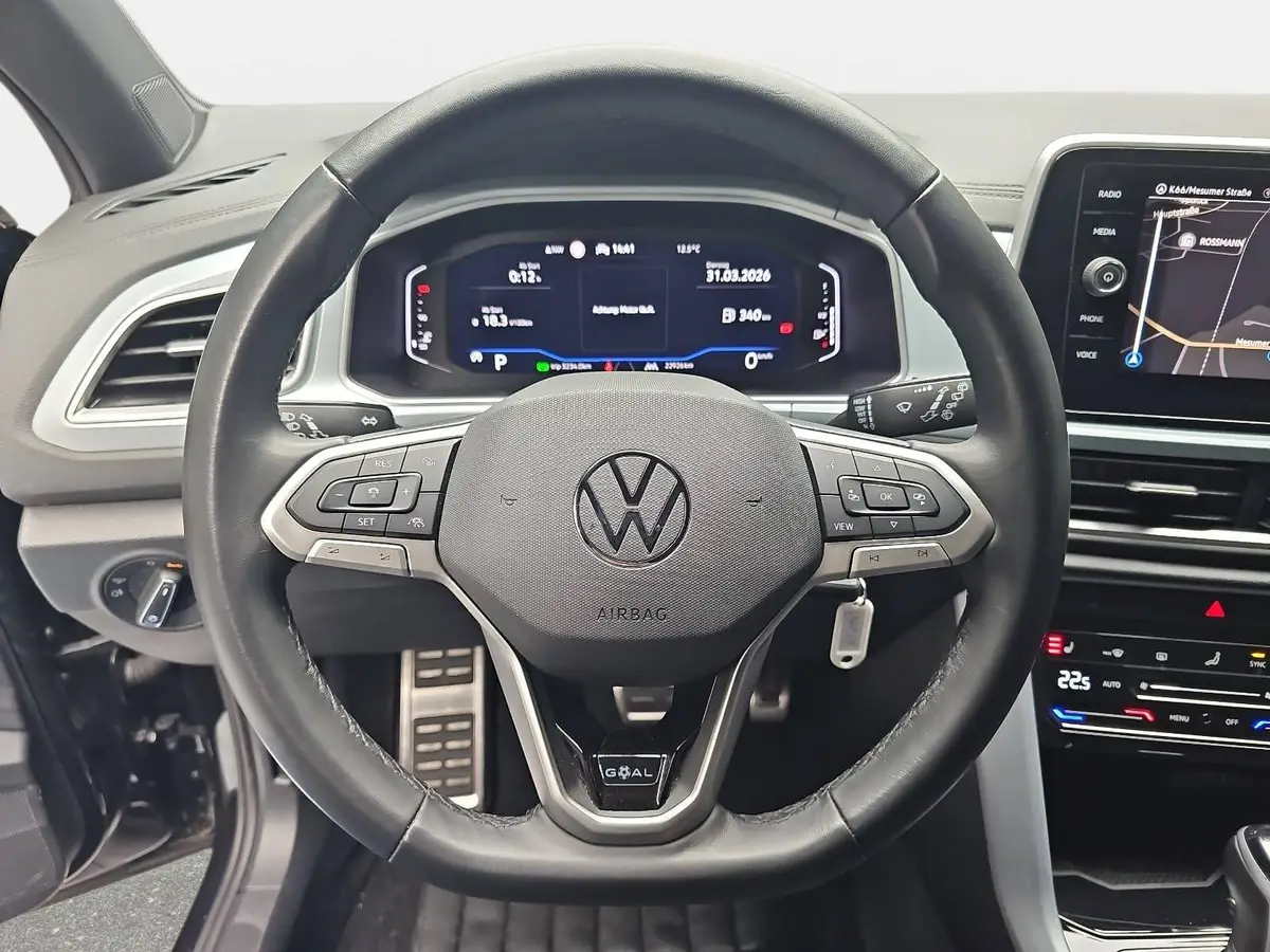 VW T-ROC 1.5 TSI DSG GOAL NAVI LED KLIMAAUTO ACC KAMERA AHK