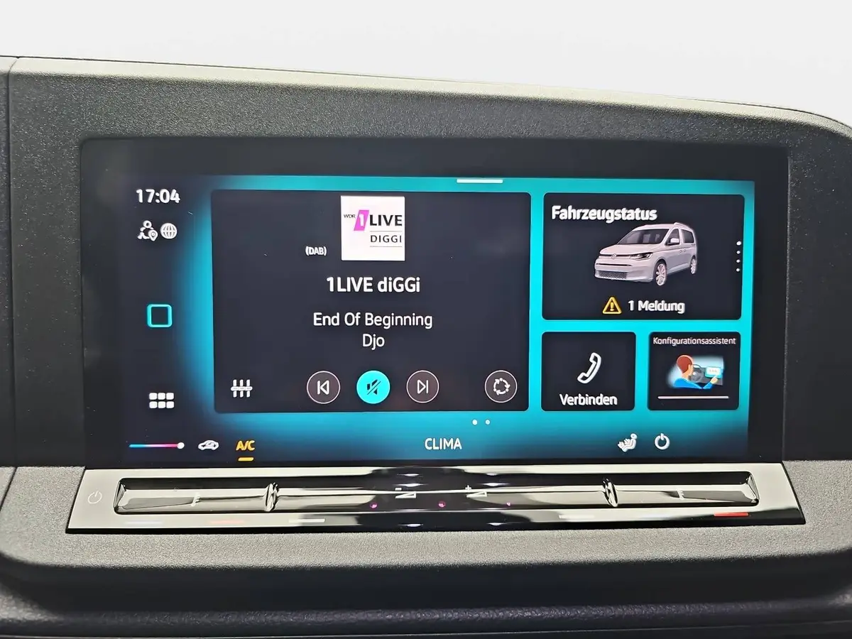 VW CADDY 1.5 TSI CARGO L1H1 KLIMA TRENNWAND GRA PDC