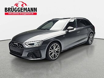 AUDI A4 AVANT 30 TDI S-TRONIC S LINE NAVI LED PANO BLACK-L