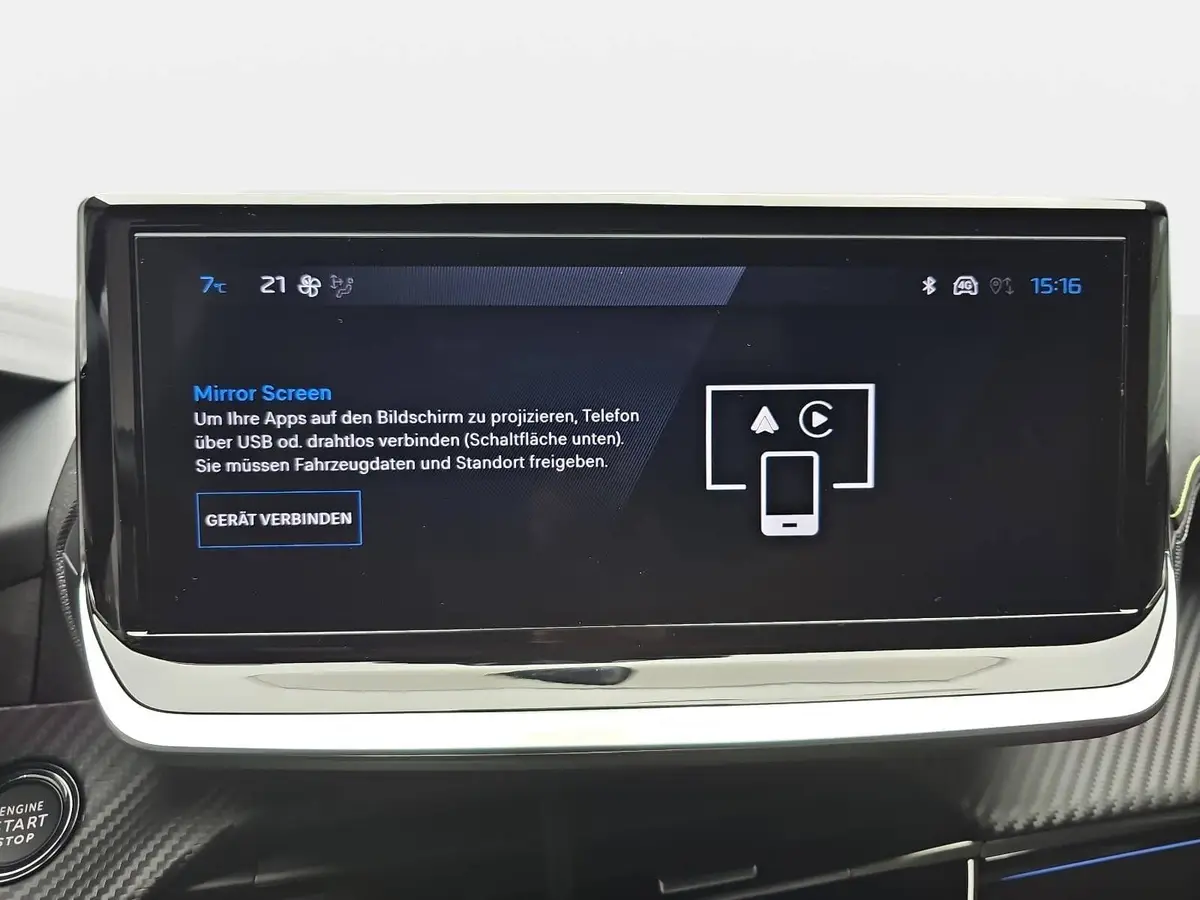 PEUGEOT 208 1.2 HYBRID 110 E-DSC6 GT KLIMA LED MIRROR-SCREEN K